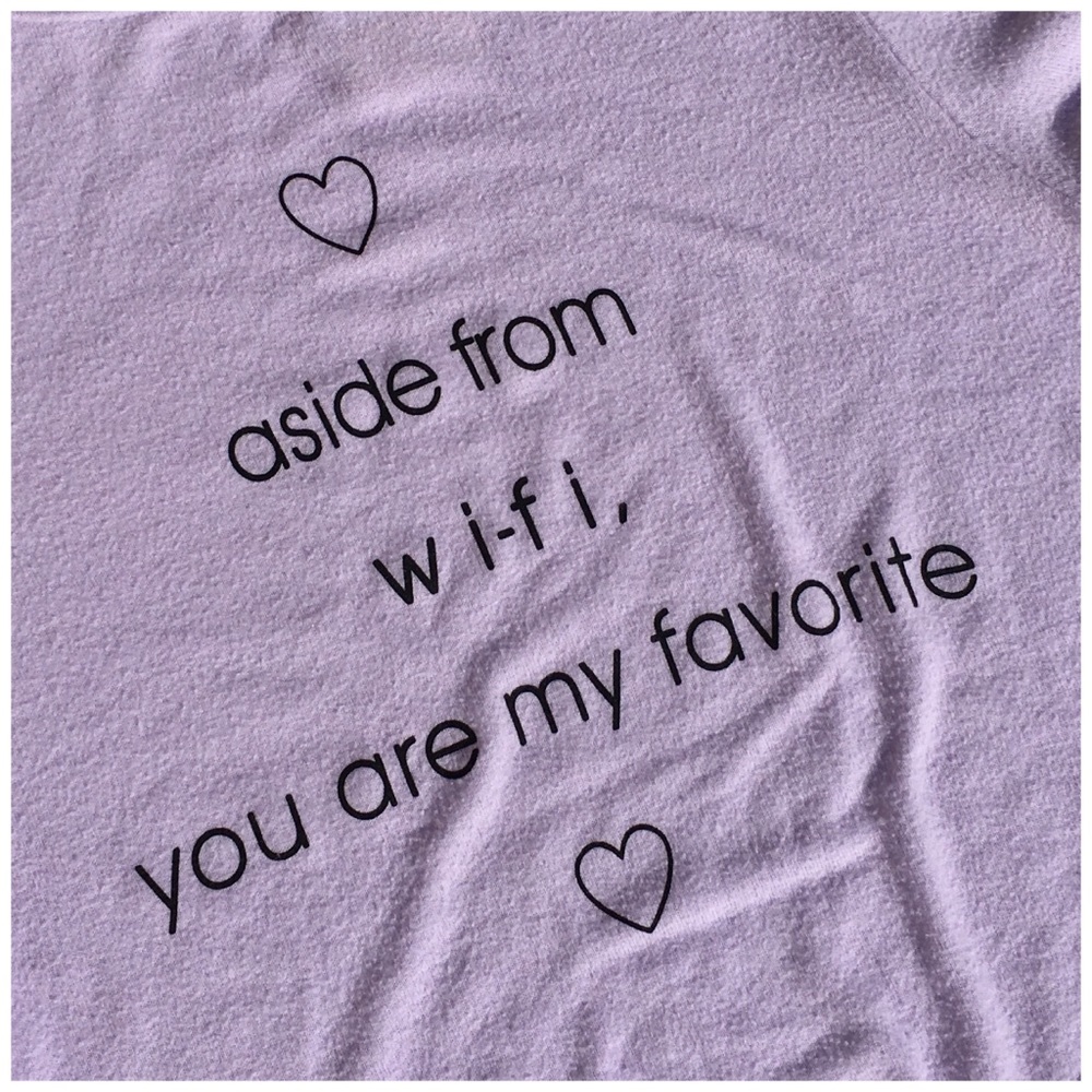 Wildfox Lavender Jumper NWOT